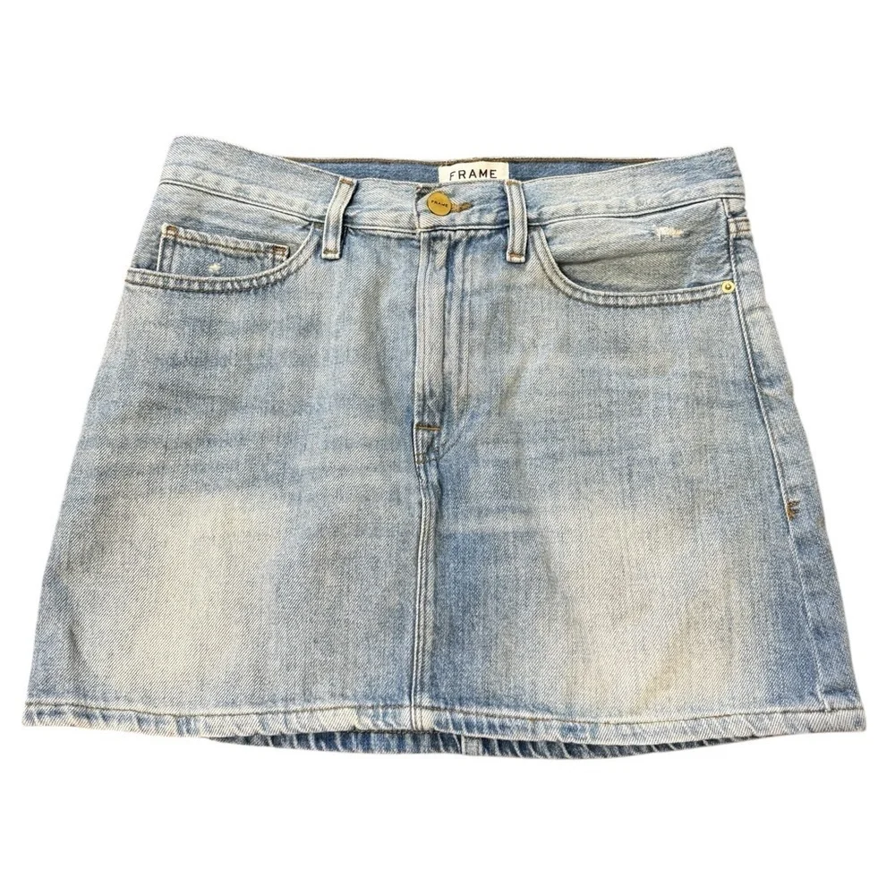 FRAME Denim Skirt 100% Cotton Size 27